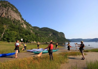 Kayak de mer Fjord du Saguenay