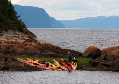 Kayak de mer Fjord du Saguenay