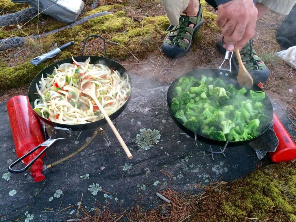 Formation cuisine en plein air