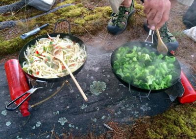 Formation cuisine en plein air