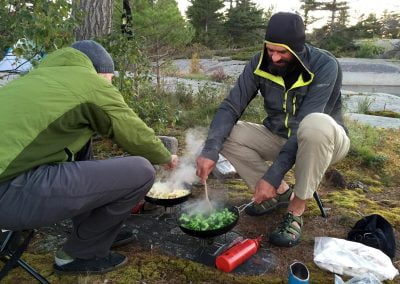 Formation cuisine en plein air