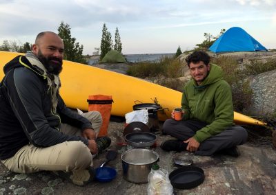 Formation cuisine en plein air