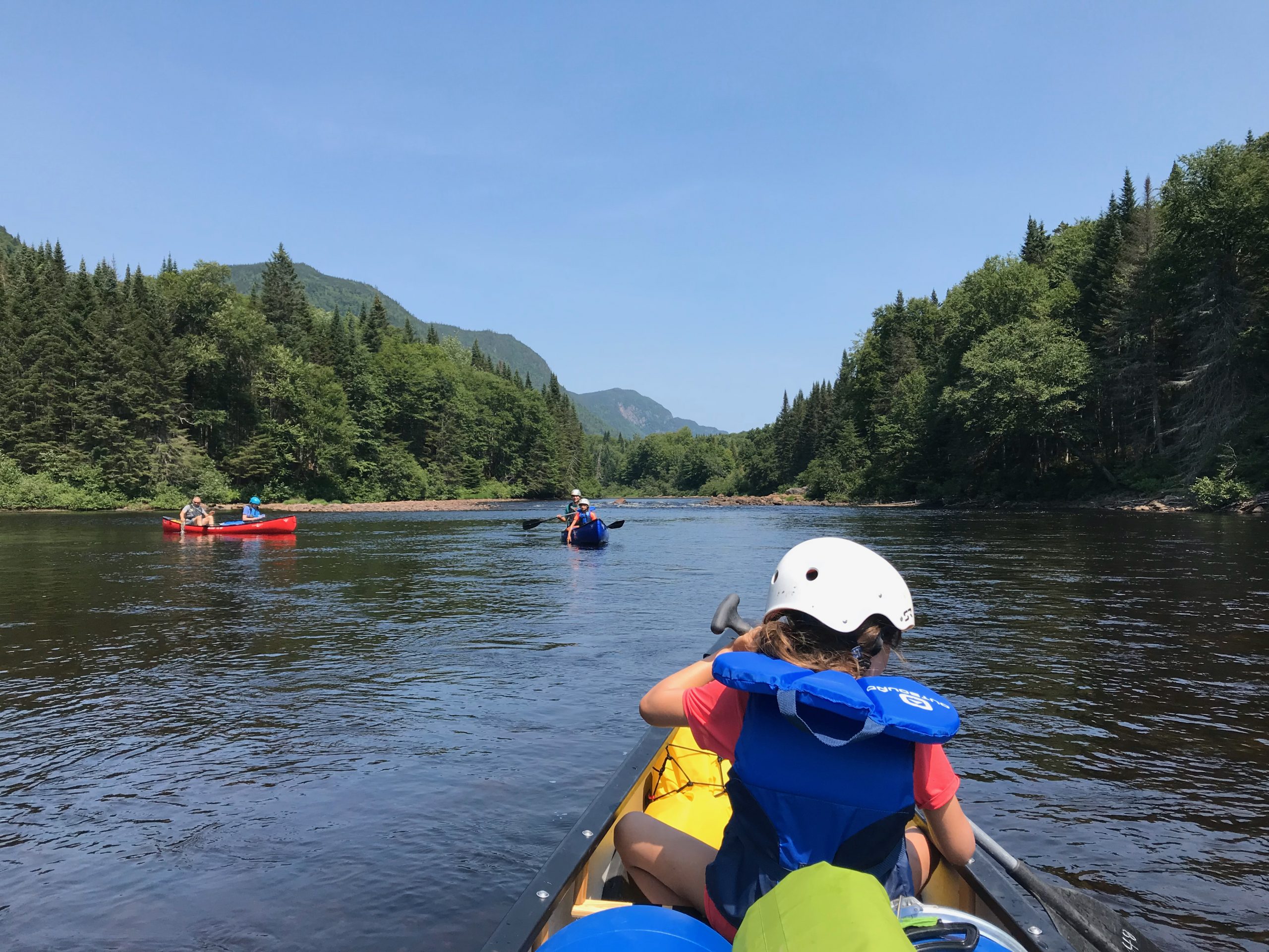 canot camping sur la rivière jacques cartier 4