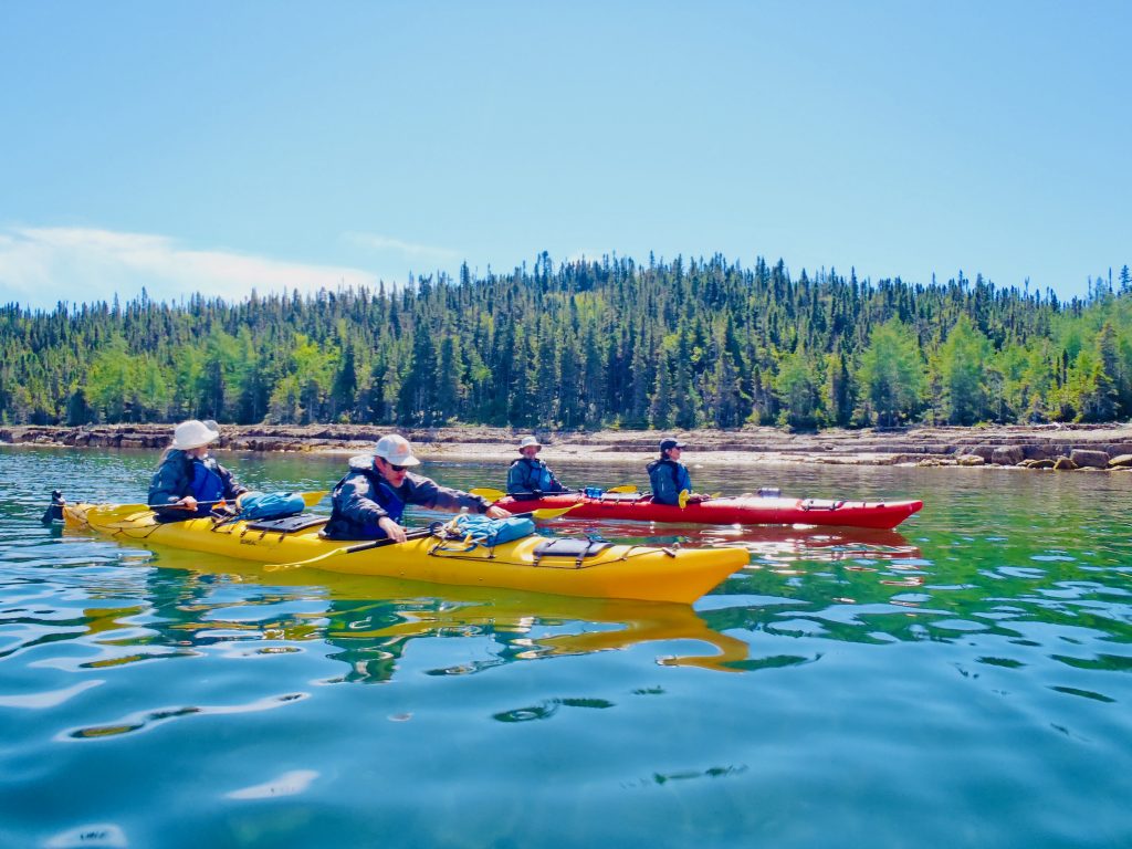 Archipel de Mingan en kayak de mer