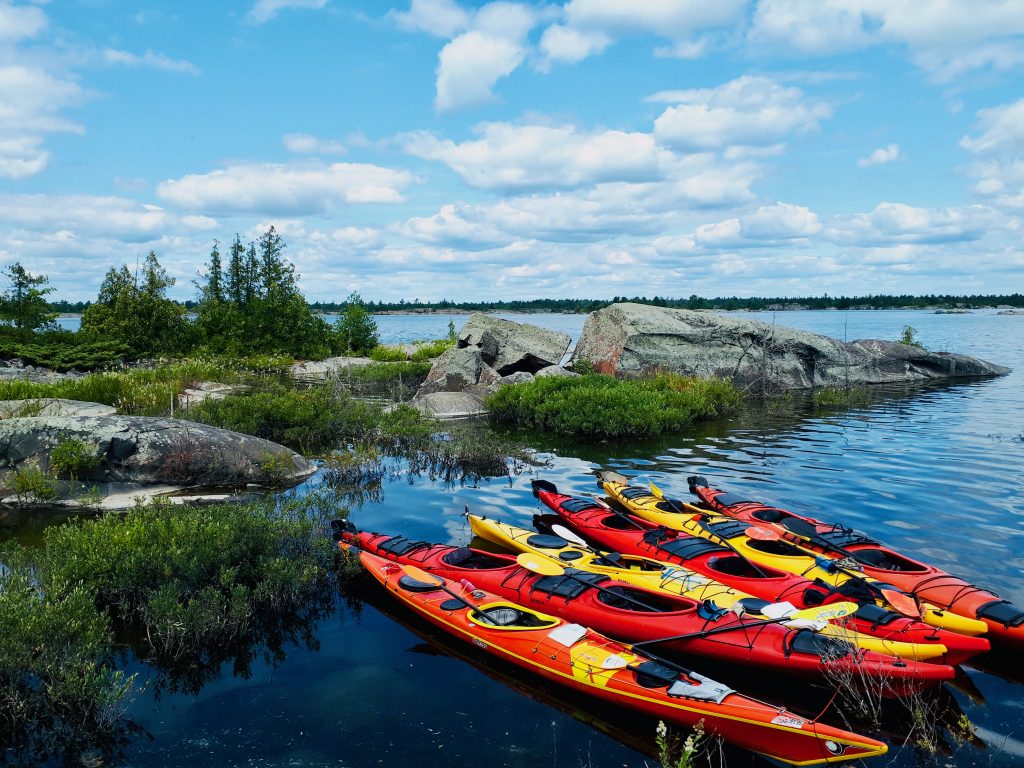 Baie Georgienne en kayak de mer