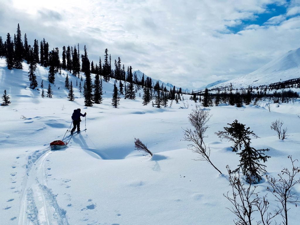 Expédition de ski dans les Hauts Plateaux