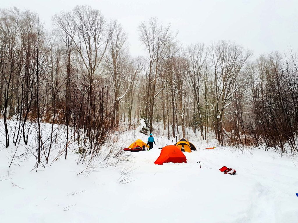 WINTER CAMPING