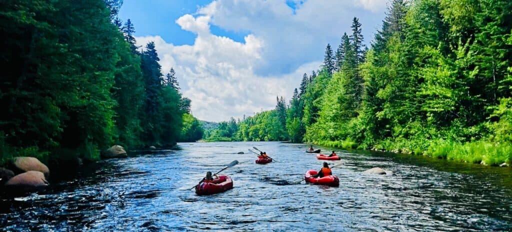 Rivière Dumoine en packraft